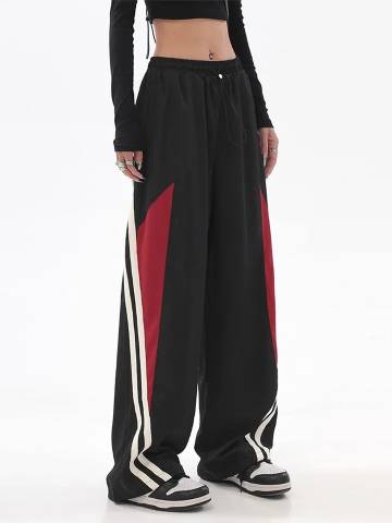 Pantalon dama deportivo trap rayas lateral